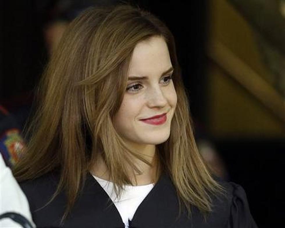 Brown Won&#8217;t Discuss Emma Watson&#8217;s Graduation Guard