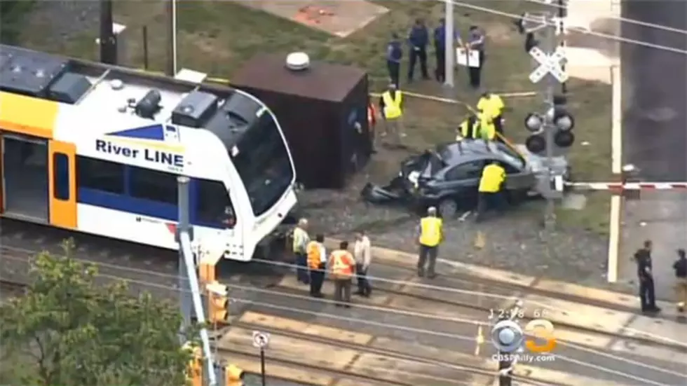2 Hurt When Train, Car Collide in South Jersey