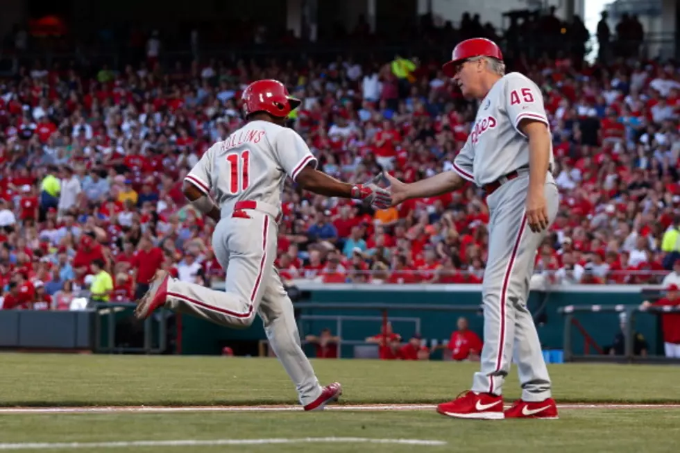 Phillies End 6-game Skid with 8-0 Win Over Reds