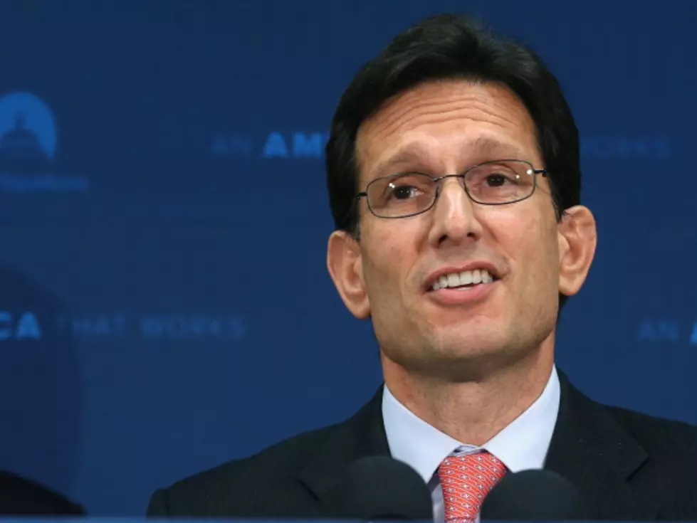 Cantor Resigning from House Leadership on July 31