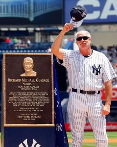 Notebook: Monument Park honor 'overwhelming' to Goose Gossage