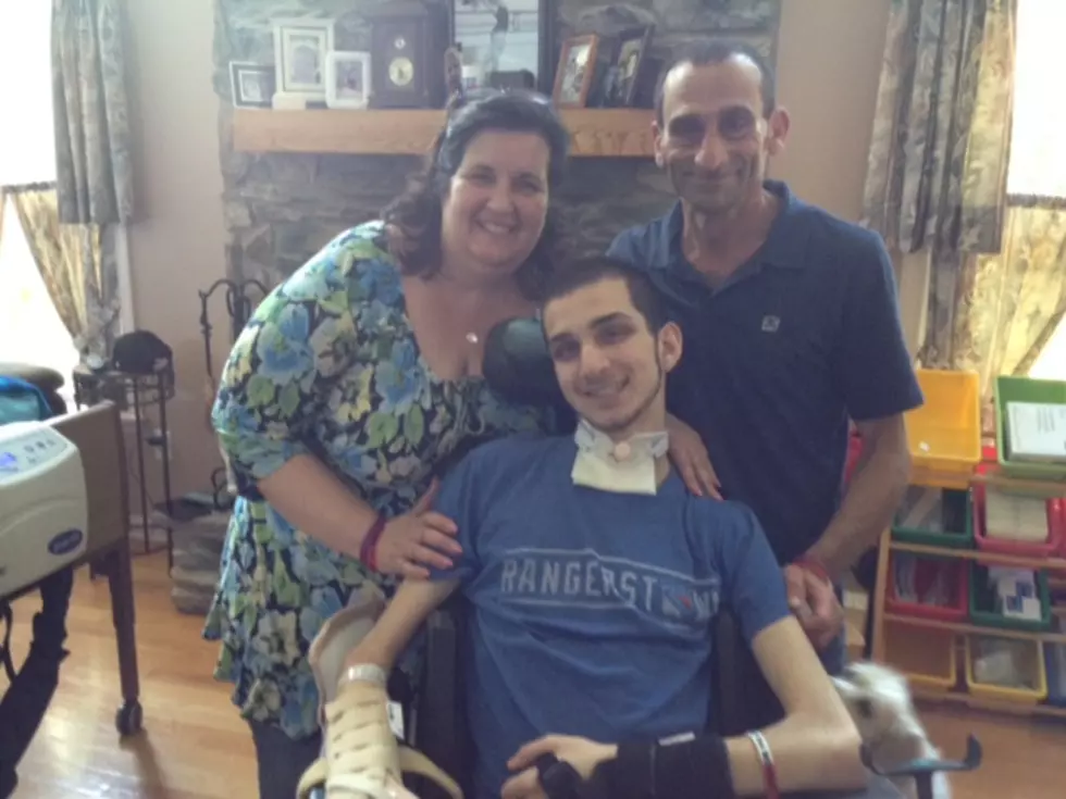 Injured Teen Determined to Play Hockey Again [AUDIO]