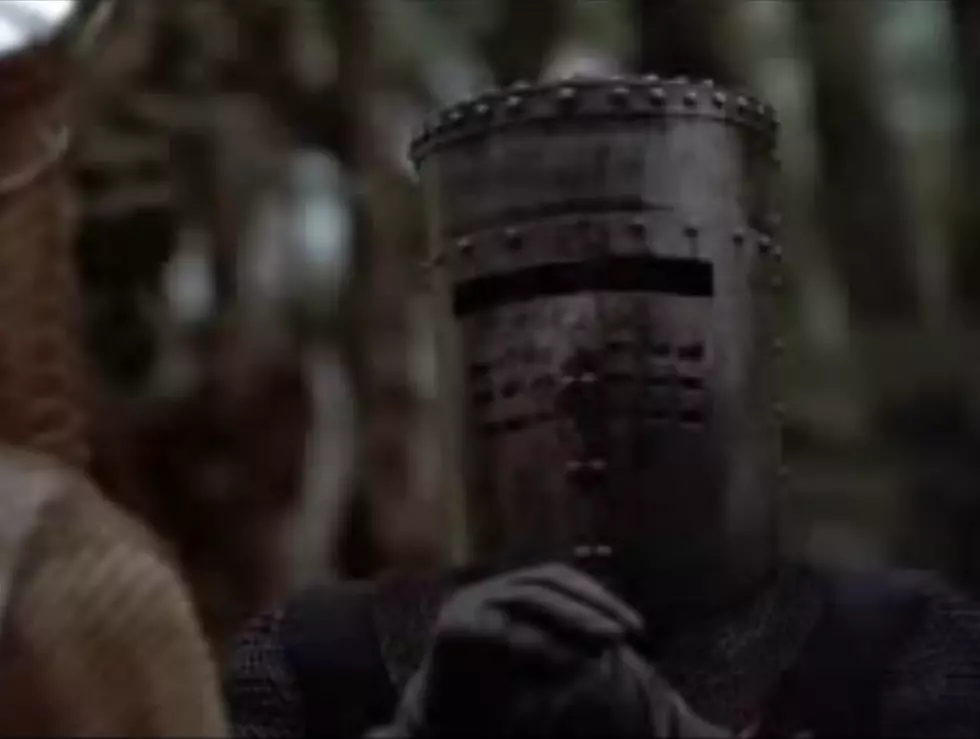 Gov. Christie turns into the Black Knight for budget talks [VIDEO]