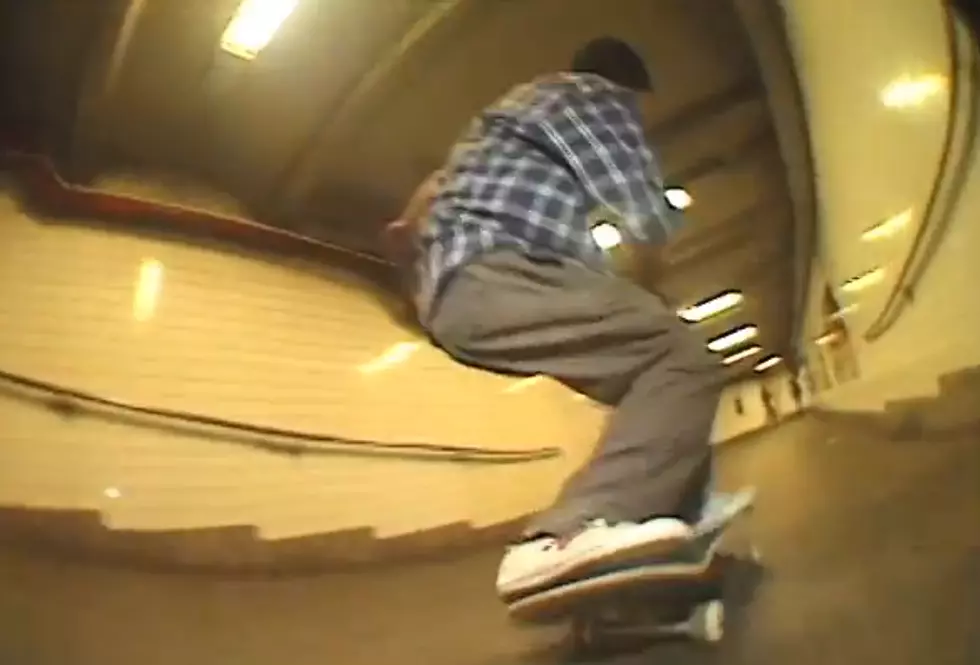 Skaters pull crazy stunts in NYC Subway [Video]