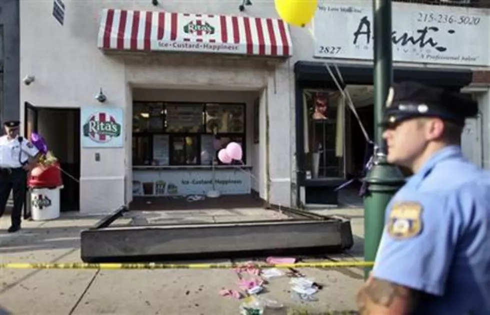 Child dies in Philly when Italian ice shop door falls on her