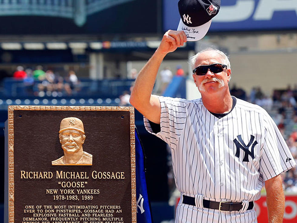 Yankees honor Gossage with Monument Park plaque