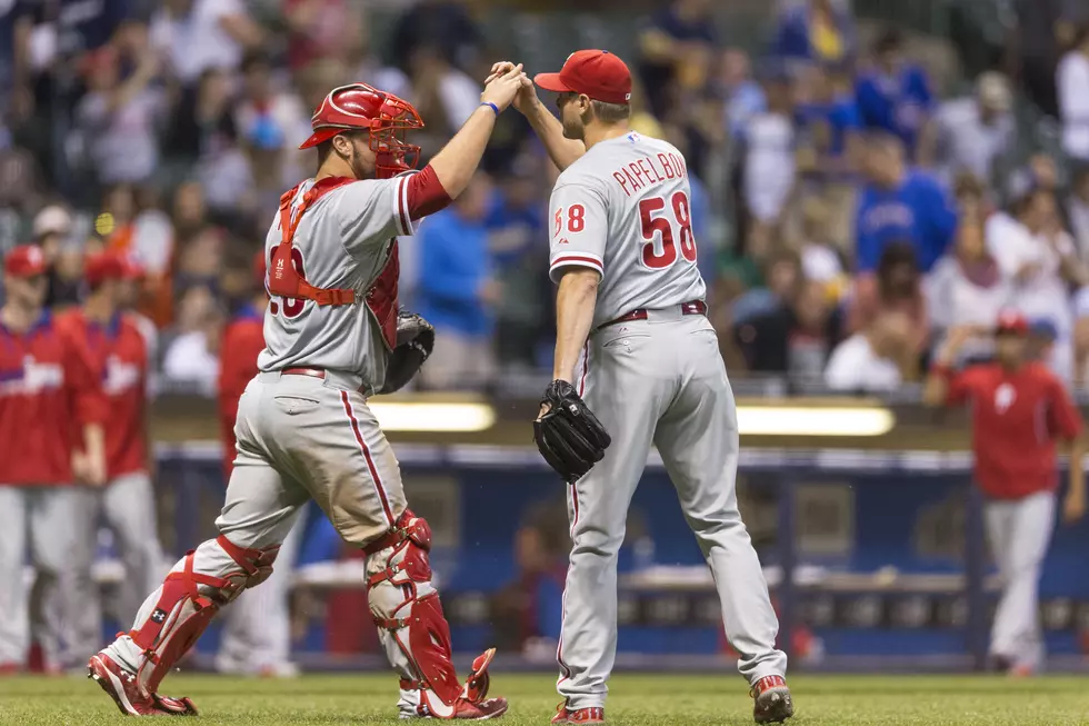 Phillies defeat slumping Brewers again