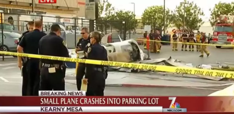 Woman, 80, dies, pilot injured in San Diego crash