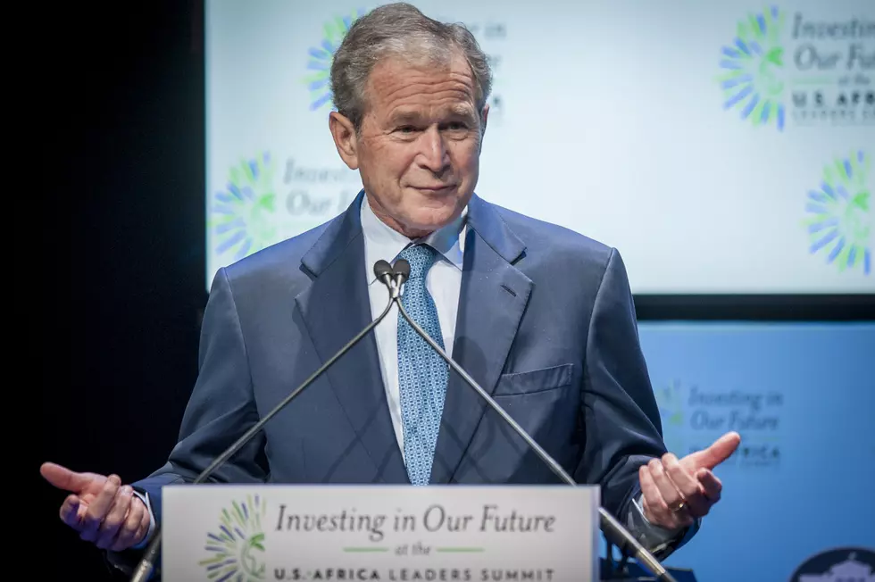 President George W. Bush participates in ALS Ice Bucket Challenge