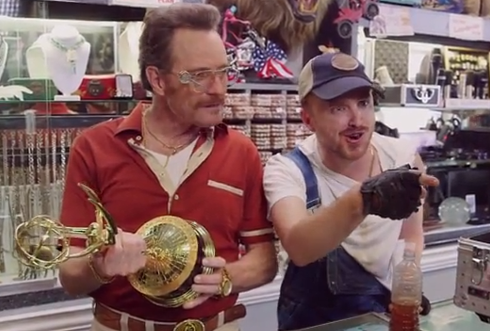 &#8216;Breaking Bad&#8217; stars team with Julia-Louis Dreyfus for hysterical Emmy parody