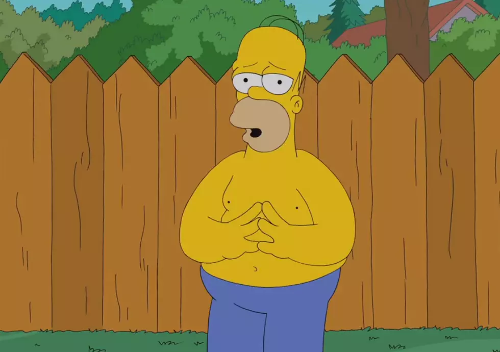 Homer Simpson takes the ALS Challenge