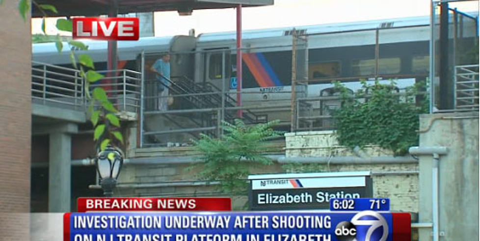 Man shot on NJ Transit train platform