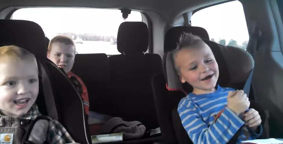 WATCH: Boys refuse to believe their mom is pregnant