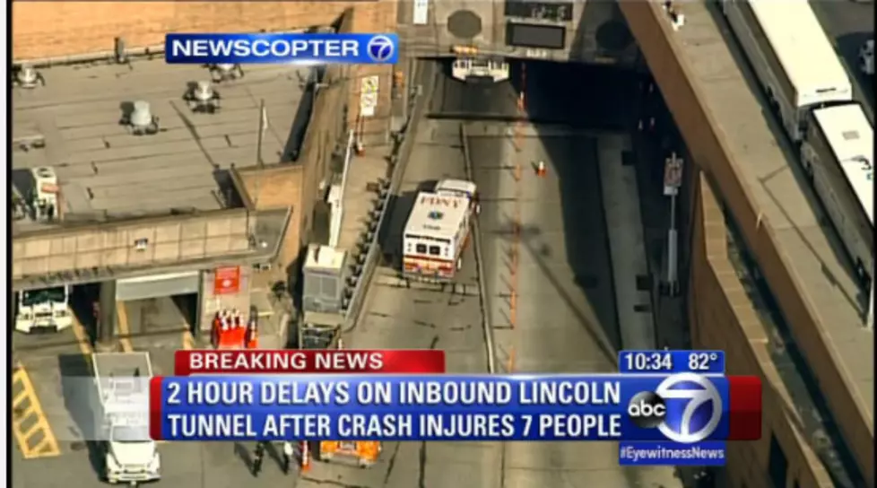 1 killed, 2 injured in Lincoln Tunnel crash