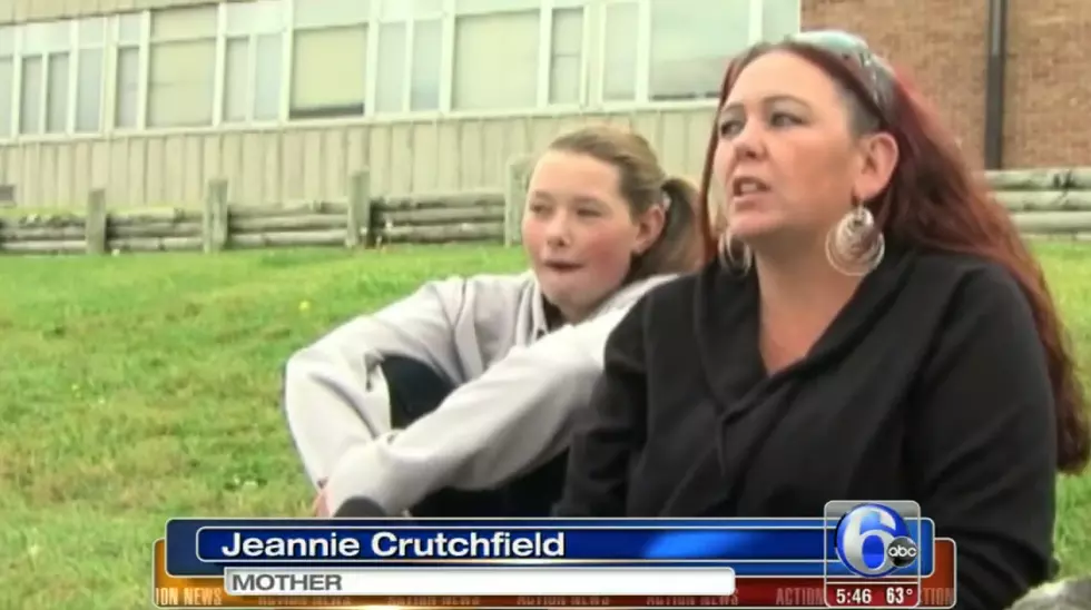 WATCH: Mom teaches daughter lesson about ditching school
