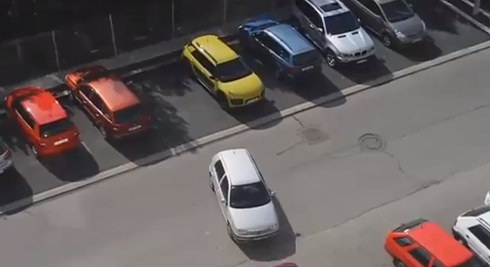 WATCH: Possibly one of the worst parking jobs you’ll ever witness