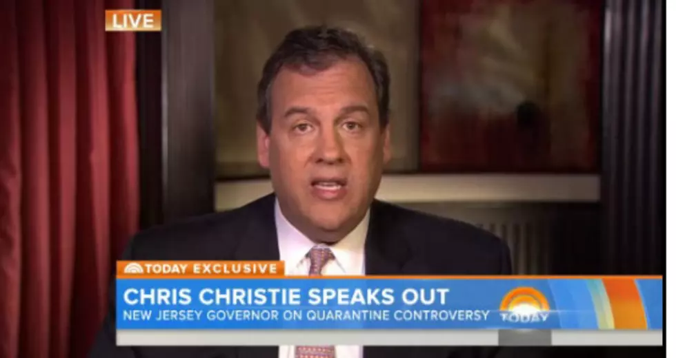 Christie holds firm on New Jersey Ebola policy
