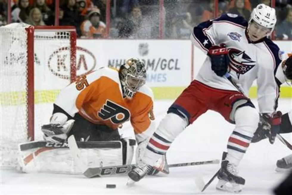 Flyers top Blue Jackets 4-2, snap 4-game skid