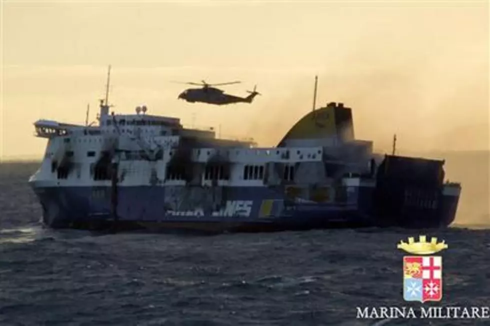 Greek Coast Guard: 432 people rescued from ferry fire