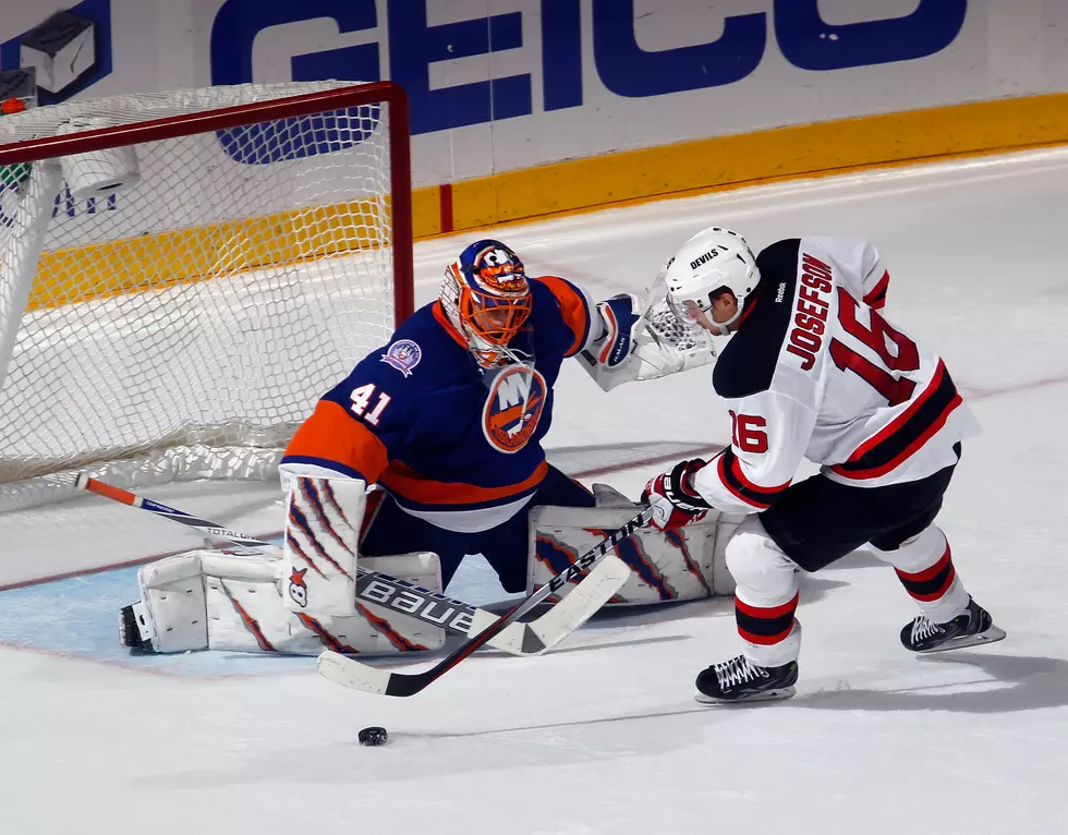 Isles rally to top Kinkaid and Devils 3-2 in SO