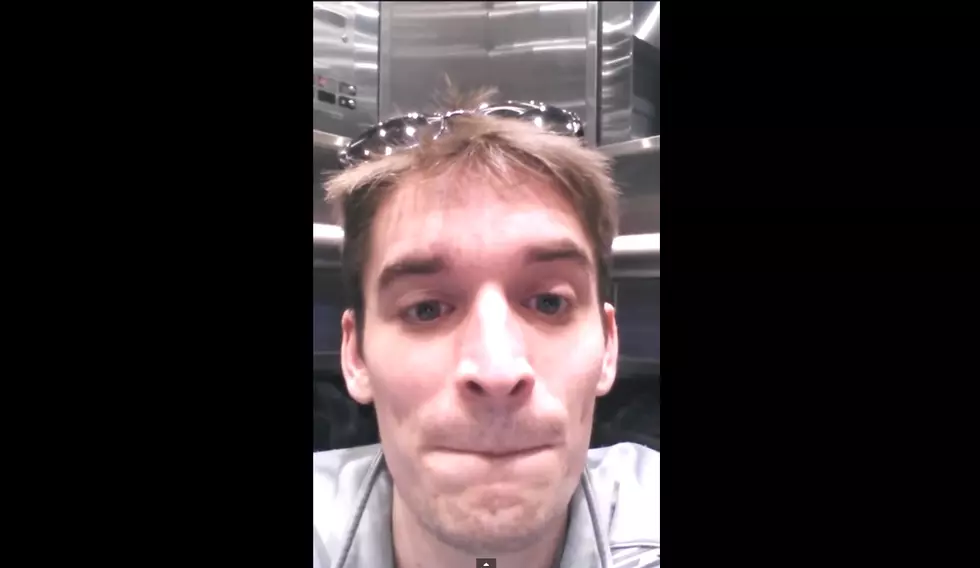WATCH: What it would be like to be stuck in an elevator with a crazy person