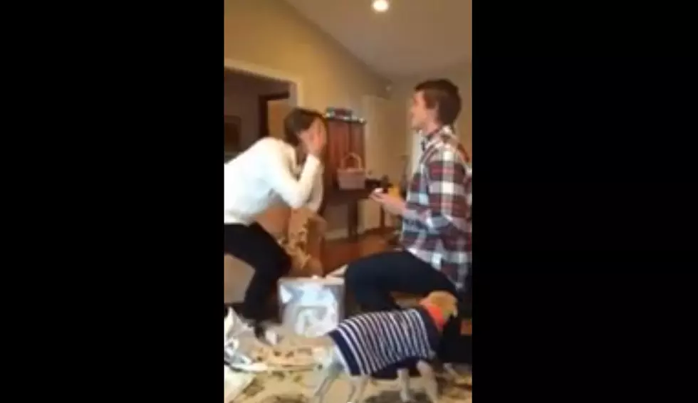 WATCH: Woman completely loses it over marriage proposal
