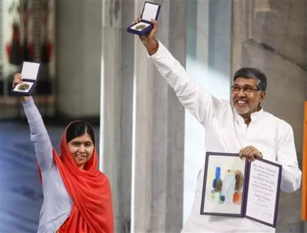 Malala, Satyarthi receive Nobel Peace Prize in Oslo