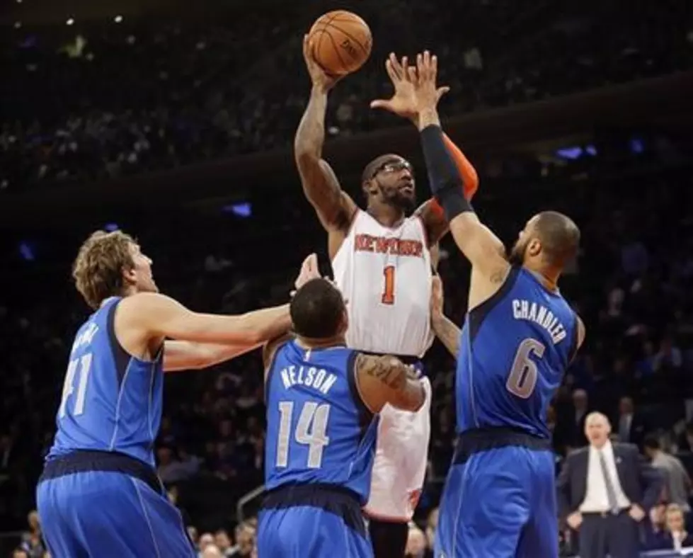 Mavs rout Knicks in Chandler&#8217;s return to MSG