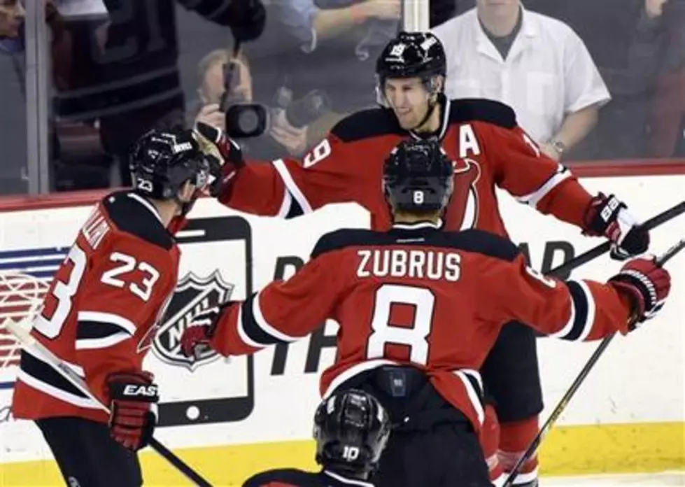 Zajac has goal, assist in Devils win over Penguins