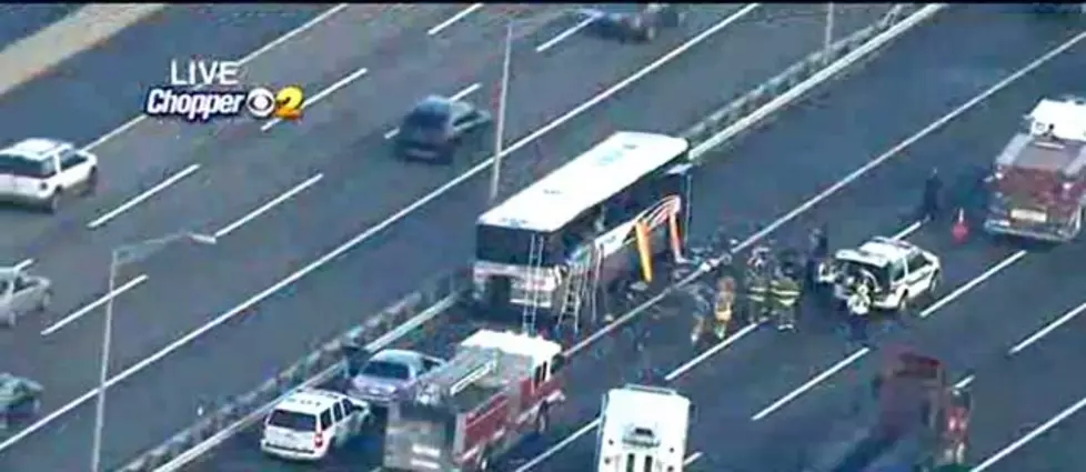 Several Injured In Turnpike Accident Involving Bus And Truck