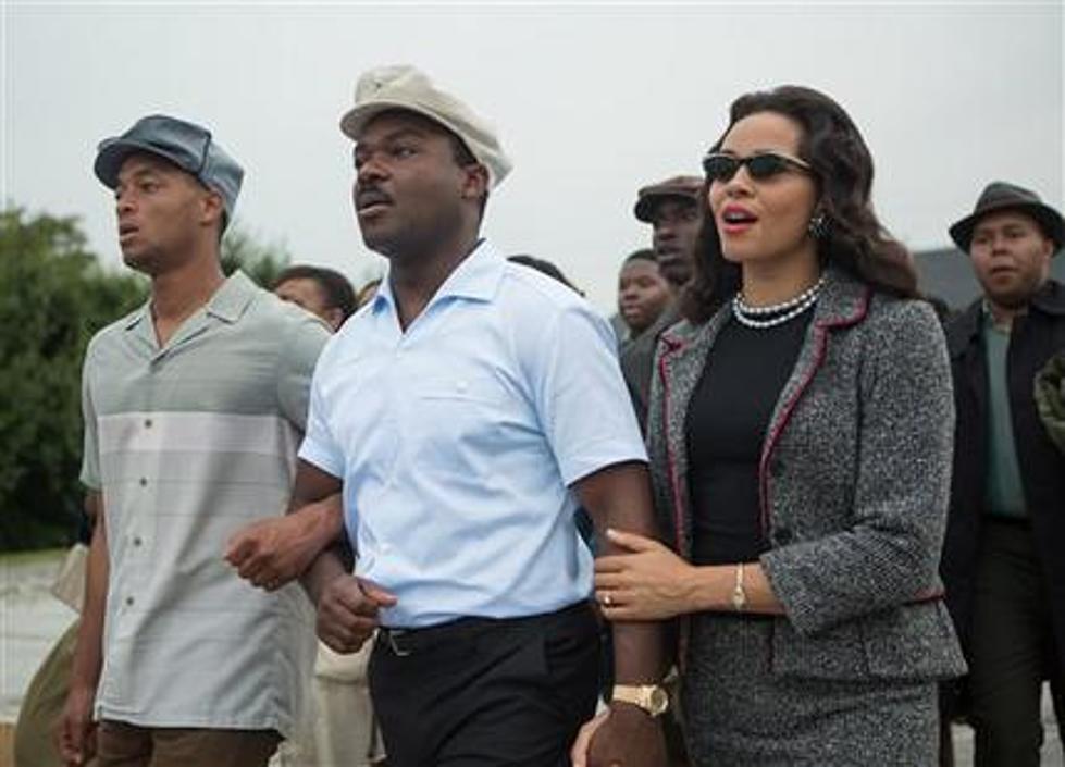 ‘Selma’ stars, Oprah march in Alabama in honor of King