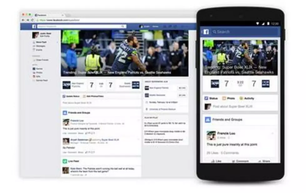 Facebook launches Trending Super Bowl for the big game