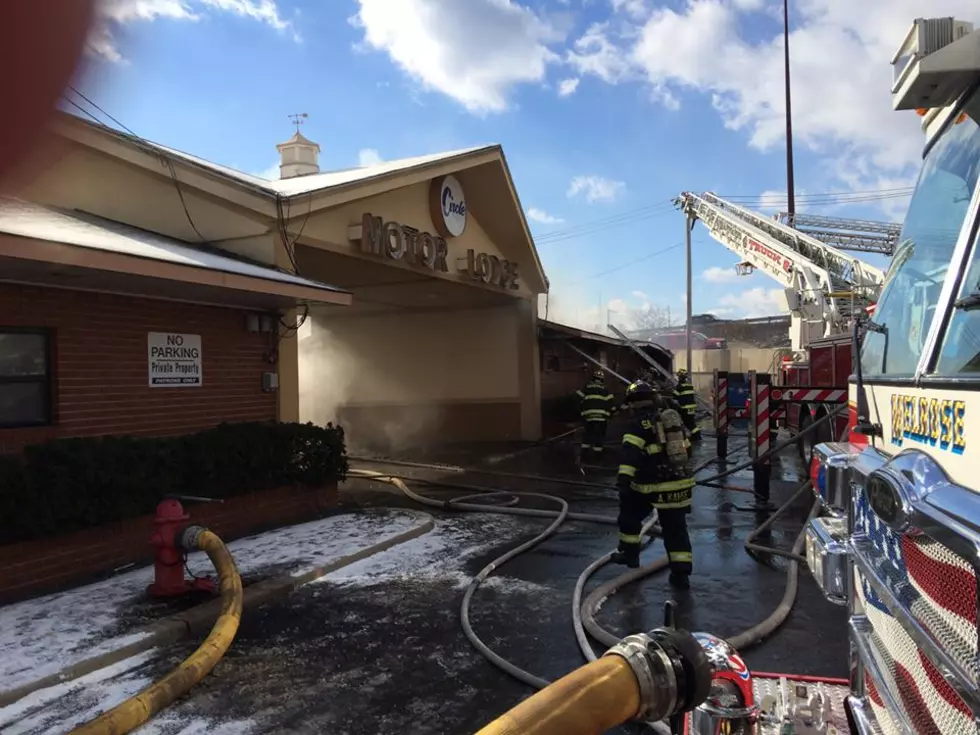 Fire damages Sayreville motel
