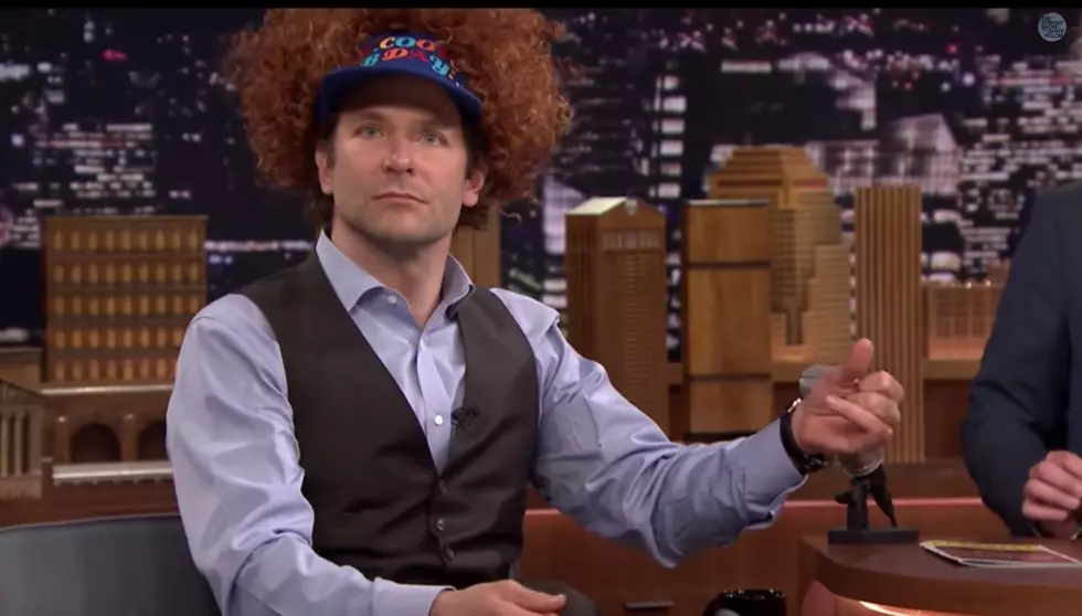WATCH: Bradley Cooper rocks the air guitar on the Tonight Show