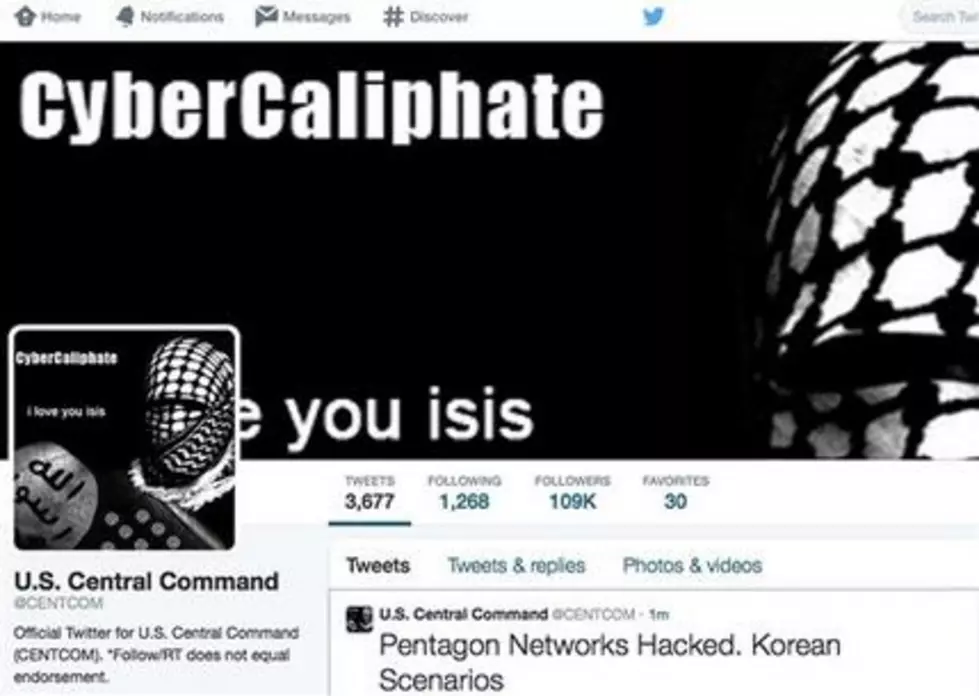 Key military command’s Twitter site hacked