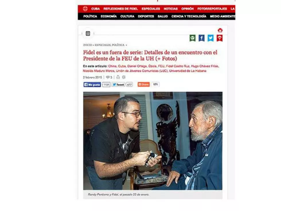 Cuba publishes first photos of Fidel Castro in 5 months