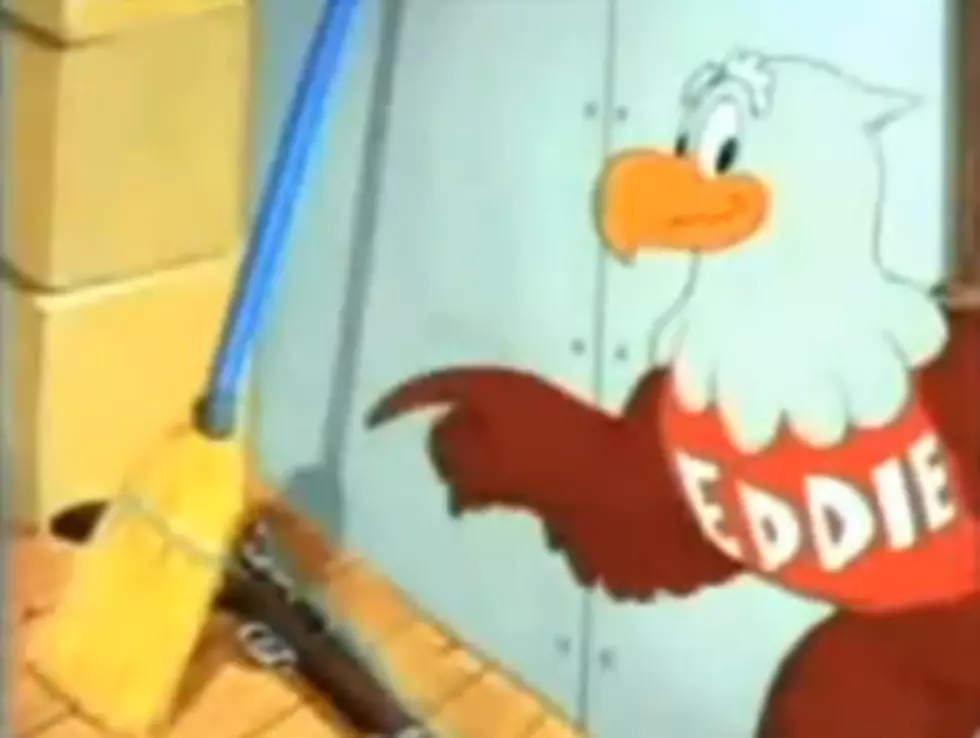 NRA cartoons for kids &#8211; &#8216;Eddie Eagle&#8217; gun safety program in an NJ elementary school.