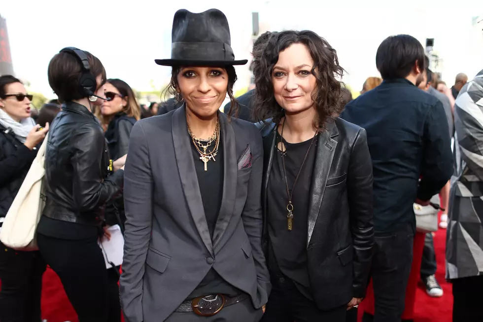 Sara Gilbert welcomes baby boy with wife Linda Perry