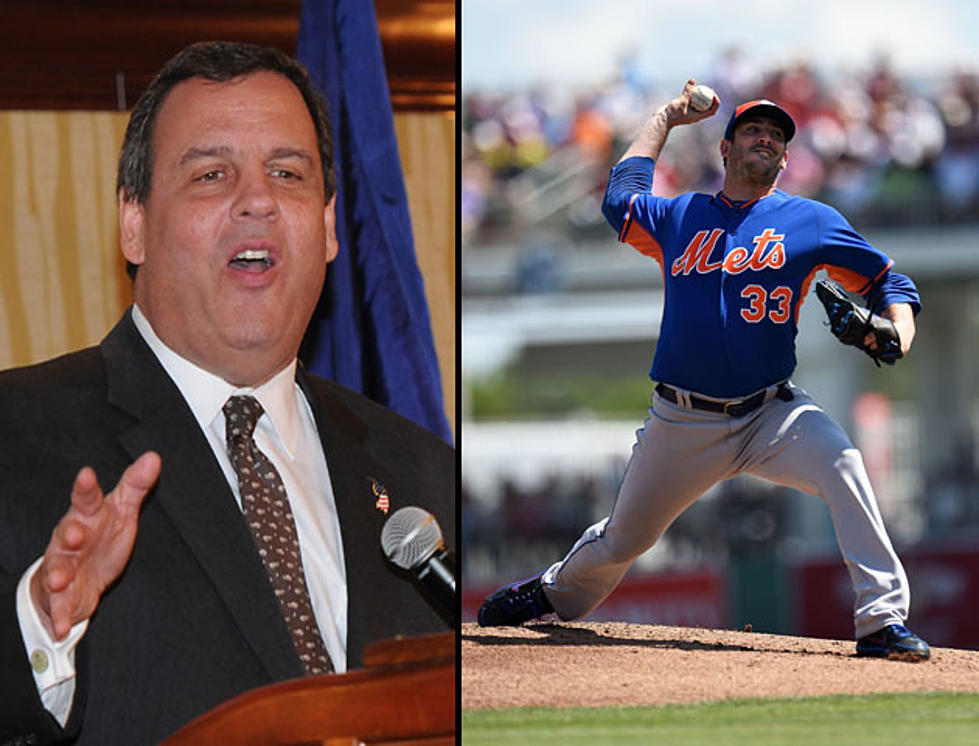 Chris Christie on Mets: ‘Matt Harvey is back’