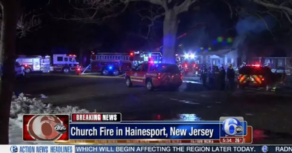 Fire damages historic South Jersey church overnight