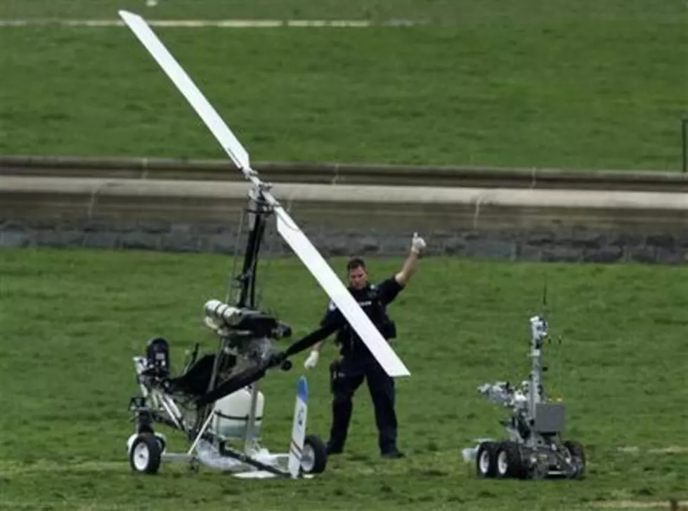 Homeland chief &#8211; Gyrocopter came in &#8216;under the radar&#8217;