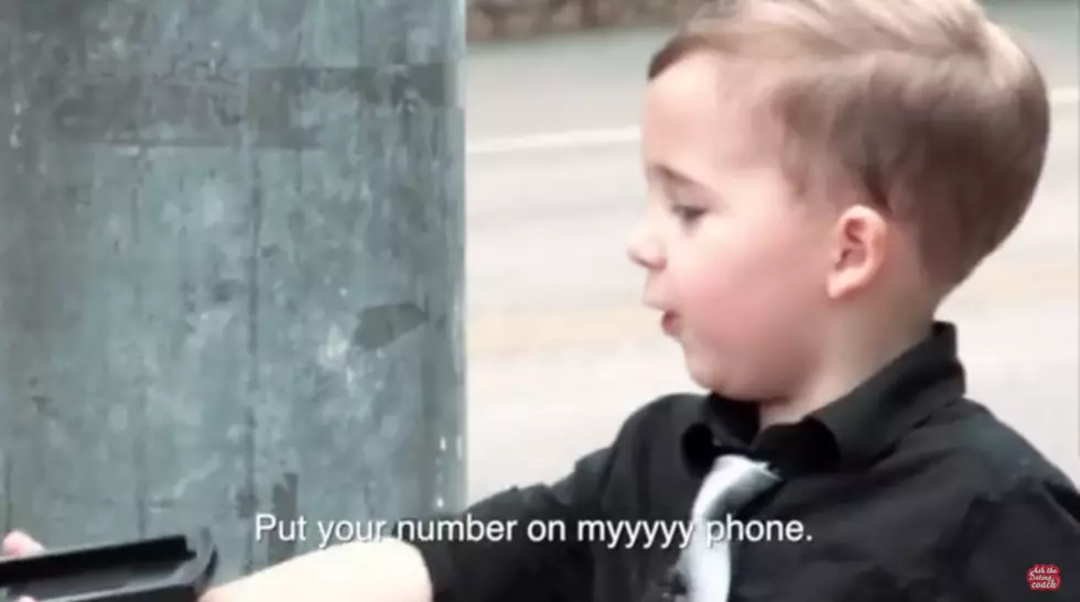 Three year-old Oli can get more girls than you &#8211; Watch