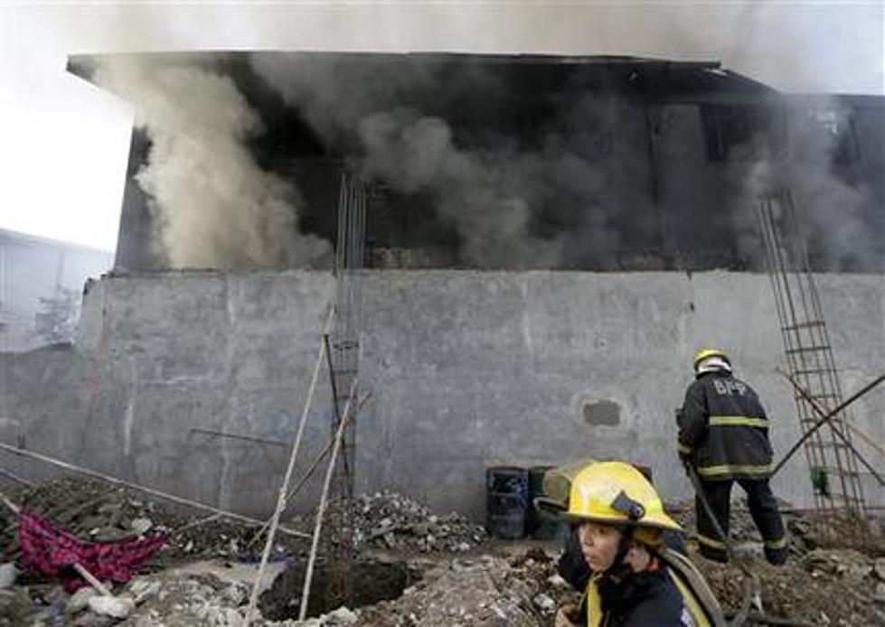 Dozens feared dead in slipper factory fire in Philippines