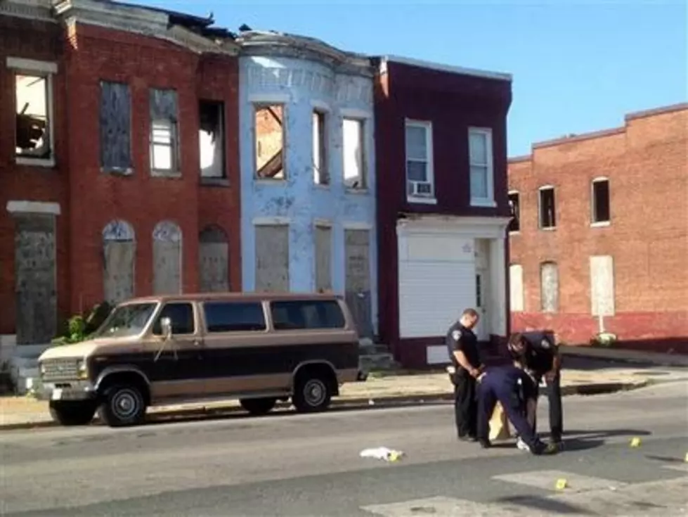 Baltimore gets bloodier as arrests drop post-Freddie Gray