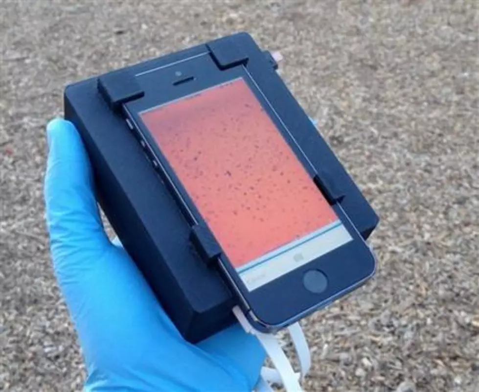 Using a smartphone microscope to detect parasites in blood
