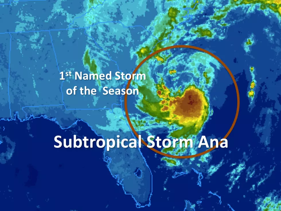 Warm Mother’s Day weekend, but Subtropical Storm Ana approaches