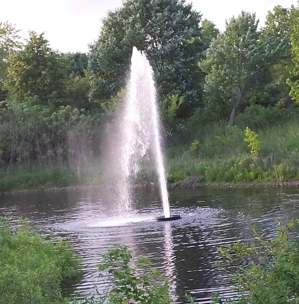 Beautiful fountain in my neighborhood&#8230;or is it?
