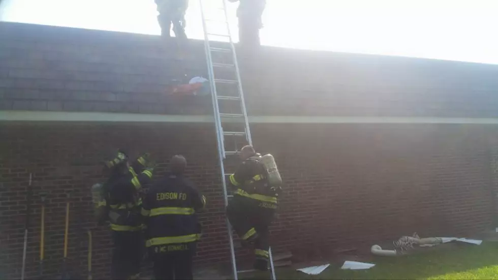 Fire damages Edison school