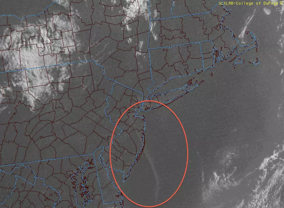 Smoke plume from North Brunswick fire visible from space