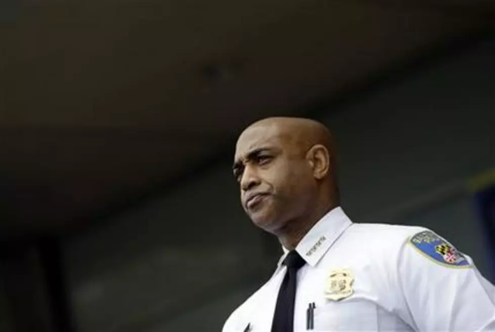 Baltimore mayor fires police commissioner amid homicide rise